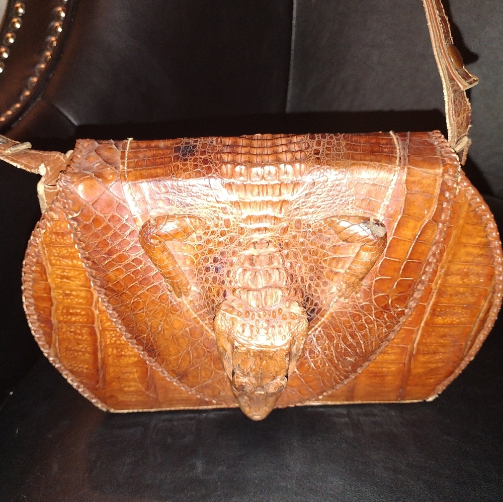 GENUINE ALLIGATOR PURSE/BAG